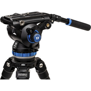 Benro C-373FBS8PRO Carbon Fiber Hidrolik Profesyonel Video Tripod Kit - Thumbnail