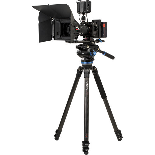 Benro C-373FBS8PRO Carbon Fiber Hidrolik Profesyonel Video Tripod Kit