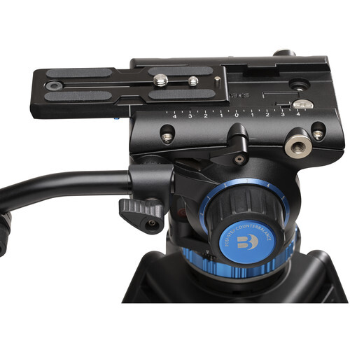 Benro C-373FBS8PRO Carbon Fiber Hidrolik Profesyonel Video Tripod Kit