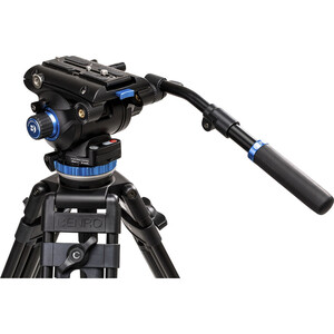 Benro C-373FBS8PRO Carbon Fiber Hidrolik Profesyonel Video Tripod Kit - Thumbnail