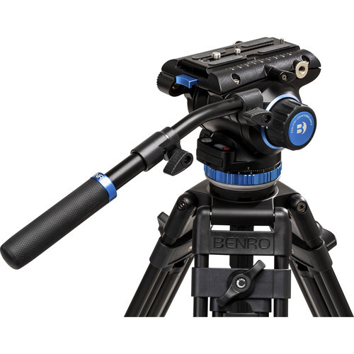 Benro C-373FBS8PRO Carbon Fiber Hidrolik Profesyonel Video Tripod Kit