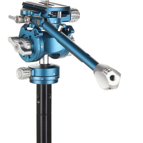Benro CyanBird 2’si 1 arada Alüminyum Foto/Video Tripod Kiti