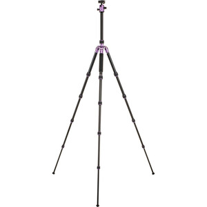 Benro MeFOTO A-1350Q1P RoadTrip Aluminum Travel Tripod Kit (Purple) - Thumbnail