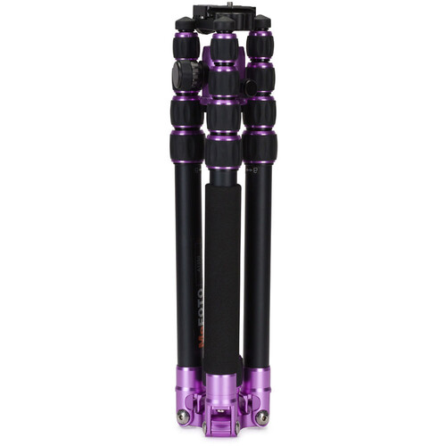 Benro MeFOTO A-1350Q1P RoadTrip Aluminum Travel Tripod Kit (Purple)