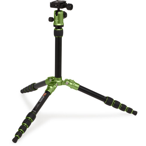 Benro MeFOTO A0350Q0G BackPacker Travel Tripod Kit (Green)