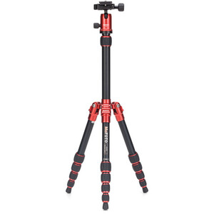 Benro MeFOTO A0350Q0R BackPacker Travel Tripod Kit (Red) - Thumbnail