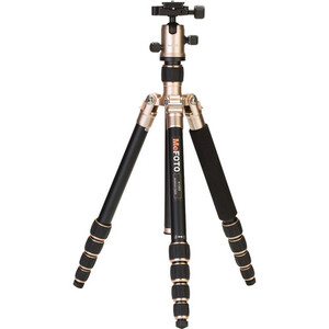 Benro MeFOTO A1350Q1A RoadTrip Aluminum Travel Tripod Kit (Amber) - Thumbnail
