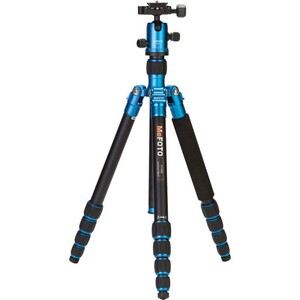 Benro - Benro MeFOTO A1350Q1B RoadTrip Aluminum Travel Tripod Kit (Blue)​ ​