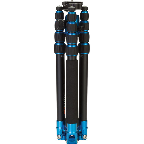 Benro MeFOTO A1350Q1B RoadTrip Aluminum Travel Tripod Kit (Blue)​ ​