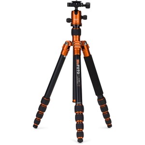 Benro - Benro MeFOTO A1350Q1C RoadTrip Aluminum Travel Tripod Kit (Orange)