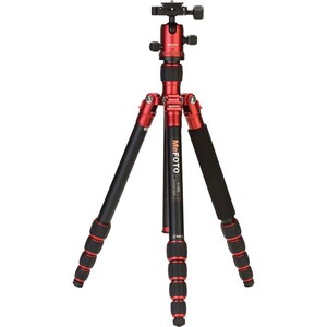 Benro - Benro MeFOTO A1350Q1R RoadTrip Aluminum Travel Tripod Kit (Red)