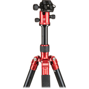 Benro MeFOTO A1350Q1R RoadTrip Aluminum Travel Tripod Kit (Red) - Thumbnail