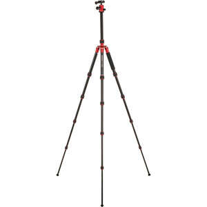 Benro - Benro MeFOTO A1350Q1R RoadTrip Aluminum Travel Tripod Kit (Red) (1)