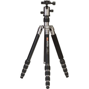 Benro - Benro MeFOTO A1350Q1T RoadTrip Aluminum Travel Tripod Kit (Titanium)