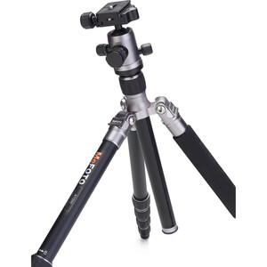 Benro MeFOTO A1350Q1T RoadTrip Aluminum Travel Tripod Kit (Titanium) - Thumbnail