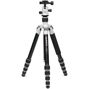 Benro - Benro MeFOTO A1350Q1W RoadTrip Aluminum Travel Tripod Kit (White)