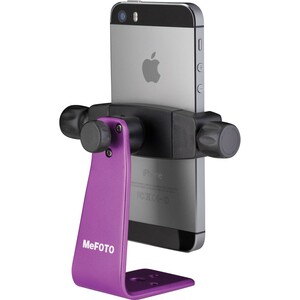 Benro MeFoto Aluminum Phone Holder Purple - Thumbnail