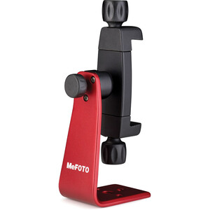 Benro MeFoto Aluminum Phone Holder Red - Thumbnail