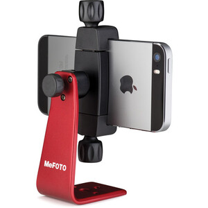 Benro MeFoto Aluminum Phone Holder Red - Thumbnail