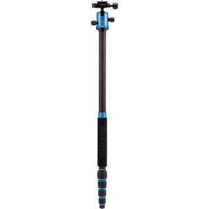 Benro MeFOTO C1350Q1B RoadTrip Carbon Fiber Travel Tripod Kit(Blue) - Thumbnail