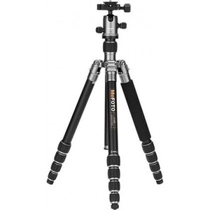 Benro - Benro MeFOTO C1350Q1T RoadTrip Carbon Fiber Travel Tripod Kit(Titanium)