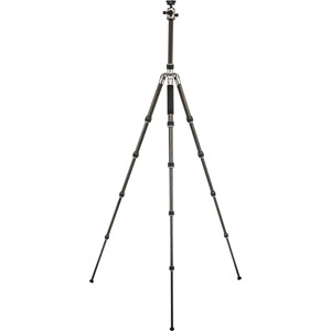 Benro - Benro MeFOTO C1350Q1T RoadTrip Carbon Fiber Travel Tripod Kit(Titanium) (1)