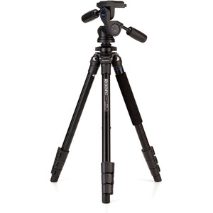 Benro - Benro TIS-28AHD2 Magnesium Tripod 3 Yönlü Kafa ile