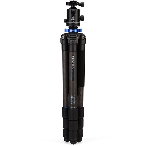 Benro TMA48CLB4 B4 Top Kafa ile Dört Serisi Karbon Fiber Tripod Kiti