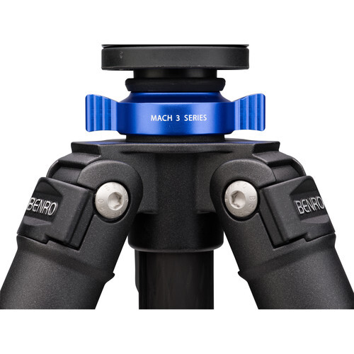 Benro TMA48CLB4 B4 Top Kafa ile Dört Serisi Karbon Fiber Tripod Kiti