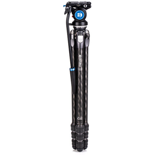 Benro Tortoise (Kaplumbağa) Karbon Video Tripod Kit Seri 2 - TTOR24CLVS4PRO