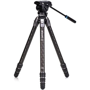 Benro - Benro Tortoise (Kaplumbağa)Karbon Video Tripod Kit Seri 3 - TTOR34CLVS4PRO