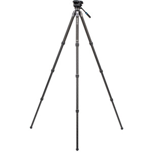 Benro Tortoise (Kaplumbağa)Karbon Video Tripod Kit Seri 3 - TTOR34CLVS4PRO - Thumbnail