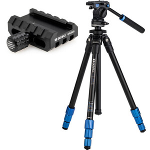 Benro TSL-08AS2CSH Slim Video Tripod Kit - Thumbnail