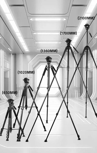 BF Pro 333L Alüminyum -ABS Tripod 180-210cm