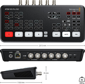 Blackmagic Design ATEM SDI Pro ISO Switcher - Thumbnail