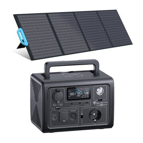 Bluetti EB3A Taşınabilir Güç İstasyonu (600W 268Wh)