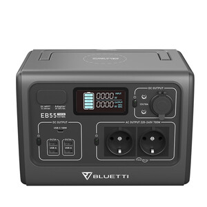 Bluetti PowerOak EB55 Taşınabilir Güç İstasyonu (700W 537Wh) - Thumbnail