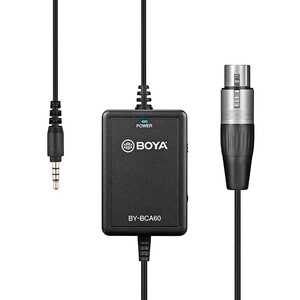 Boya - Boya BY-BCA60 48V Phantom Mobil XLR Mikrofon Kablo
