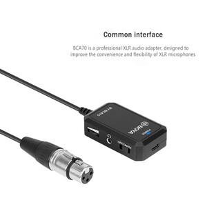 Boya - Boya BY-BCA70 48V Phantom Mobil XLR Mikrofon Kablo (1)