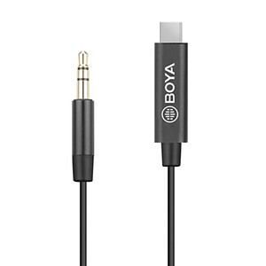 Boya - Boya BY-K2 Type-c to 3.5mm Mikrofon Kablosu