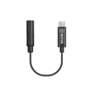 Boya - Boya BY-K9 3.5mm TRRS / USB Type-C Mikrofon Adaptörü