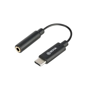 Boya - Boya BY-K9 3.5mm TRRS / USB Type-C Mikrofon Adaptörü (1)