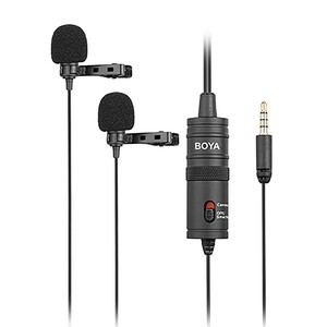 Boya - Boya BY-M1DM Çok Yönlü İkili Yaka Mikrofonu