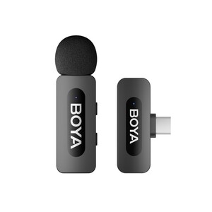 Boya - Boya BY-V10 Type-C Kompakt Kablosuz Yaka Mikrofonu (Yeni Versiyon)