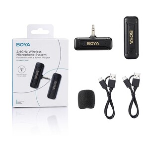 Boya BY-WM3T2-M1 3.5mm Kablosuz Mikrofon - Thumbnail