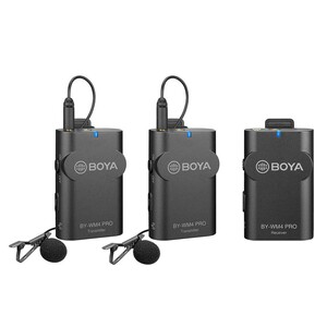BOYA - Boya BY-WM4 Pro K2 Kablosuz İkili Yaka Mikrofonu