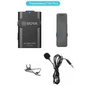 Boya - Boya BY-WM4 Pro TX Kablosuz Mikrofon Vericisi (1)