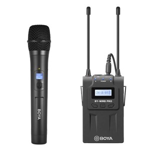 Boya - Boya BY-WM8 Pro Kit-3 Kablosuz El Mikrofonu Seti