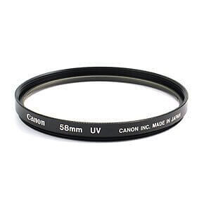 Canon 58 mm UV Filtre