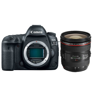 Canon - Canon 5D Mark IV 24-70mm f/4L IS USM Lens DSLR Fotoğraf Makinesi (1)